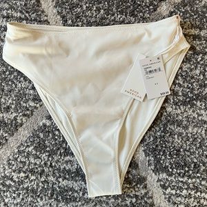 Good American White bathing suit bottoms